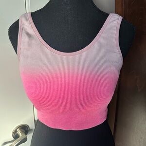 Ombré aerie sport bralette xl chill play move